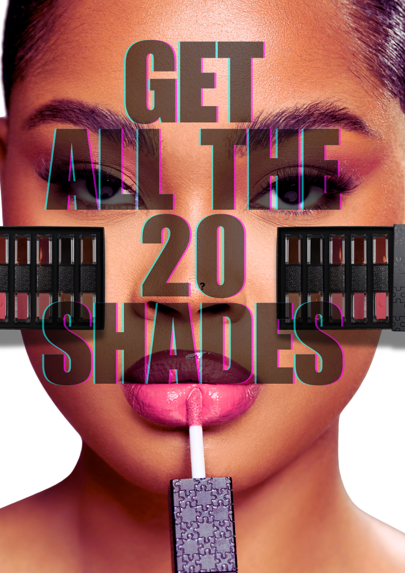GET ALL 20  SHADES  - (HURRY WHILE STOCKS LAST) IN GIFT BOX (Matte and Gloss)