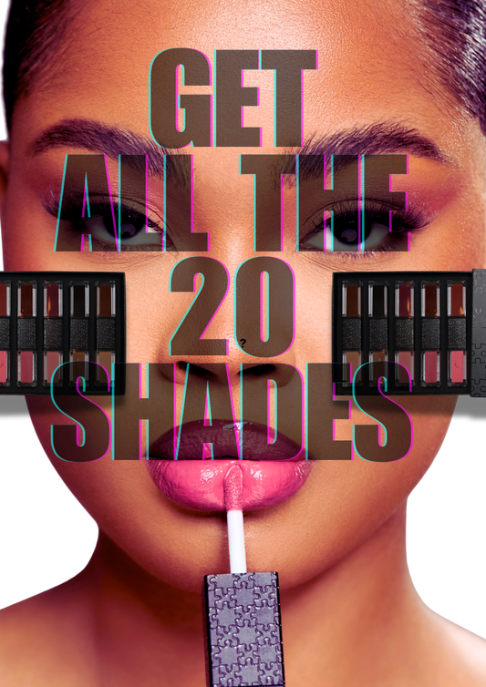 GET ALL 20  SHADES  - (HURRY WHILE STOCKS LAST) IN GIFT BOX (Matte and Gloss)